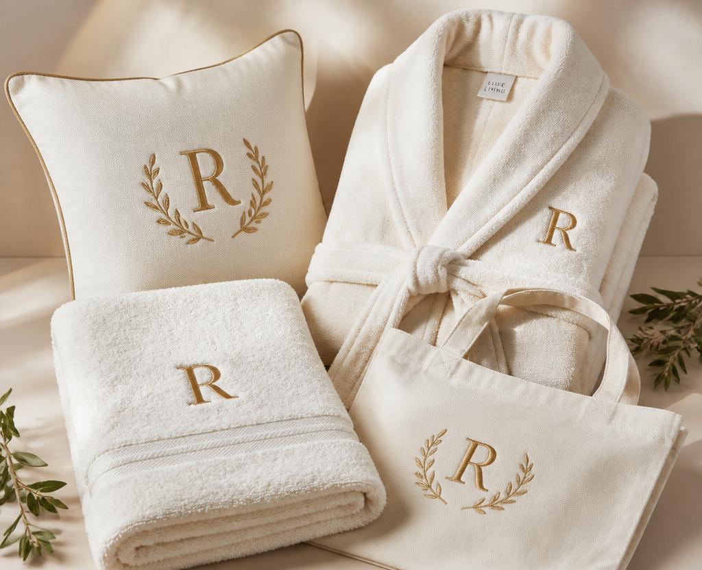 Embroidered personalised gifts
